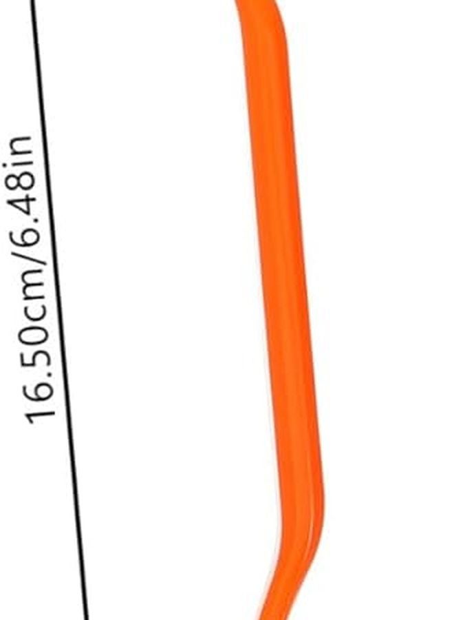 Minkissy 4pcs Double Headed Interdental Brushes Blue Green Orange Pink for Braces Dentures - Image 2